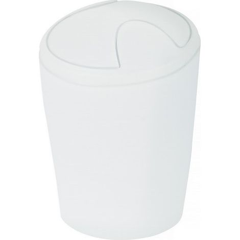 Poubelle à bascule MOVE 5L Blanc Spirella