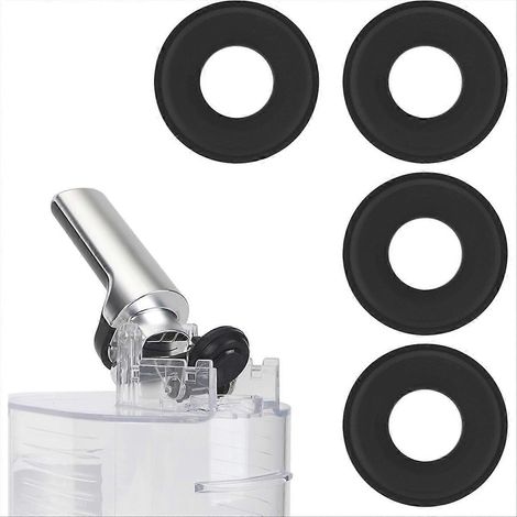 Set mit 4 Ersatz-Silikonkappen für SLUSHi FS301/FS301C Eismaschinen, auslaufsichere Auslaufkappen (1/5)