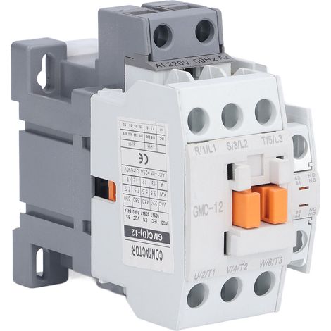 AC-Schütz für DIN-Schienenmontage, Haushaltsstromkreissteuerung, 1 Schließer, 1 Öffner, 220 V, 50 Hz, 13 A, GMC-12 (1/5)