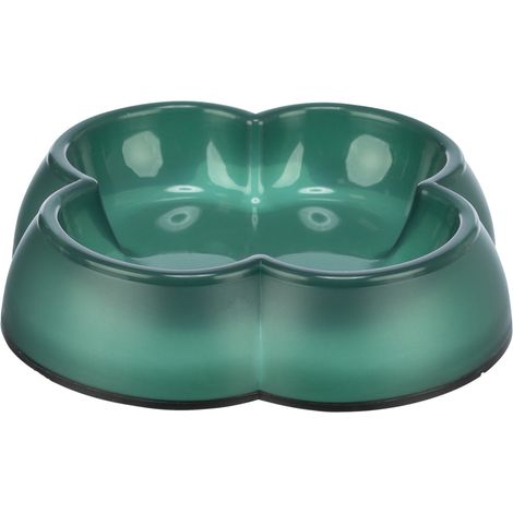 Gamelle plastique forme  trèfle 0.25 litre ø 12 cm  coloris divers pour chat et chien - Trixie (1/4)
