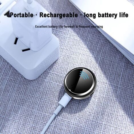Braccialetto antizanzare ultrasonico, intelligente e impermeabile con funzione di ricarica USB, adatto per viaggi, bambini e adulti (1/4)