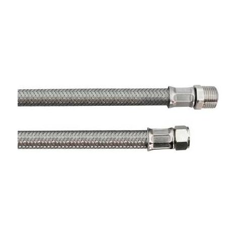 FLESSIBILE INOX MODELLO GIGANTE CM. 50 Misura: MF 3/8 X 1/2