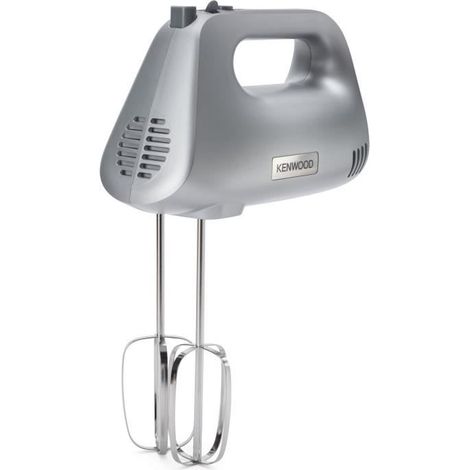 KENWOOD HMP30.A0SI Batteur a main 450W 5 vitesses + Turbo - fouet - petrin - corps plastique silver (1/5)