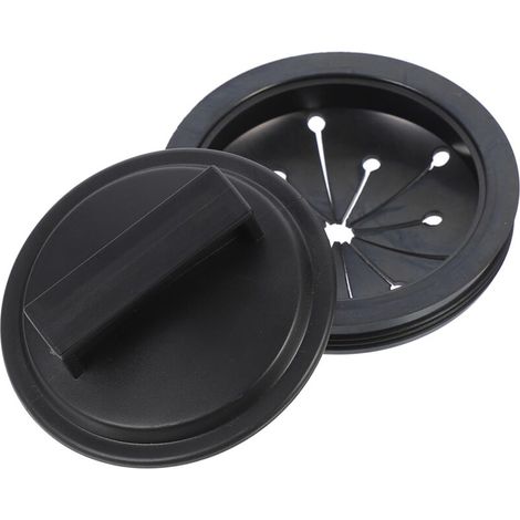 1 Jeu Kit Bouchon De Vidange Et Écran Éclaboussures Pour Évier Protection Étanche Pour Broyeur De Déchets De Cuisine Durables Et Flexibles Installation Sans Outil 2 Pièces (1/4)