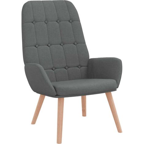 Maison Exclusive - Relaxsessel Dunkelgrau Stoff