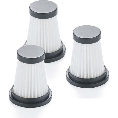 Lot de 3 filtres HEPA de rechange pour aspirateur sans fil Moosoo K12 PRO K13 / Genius Invictus One 1.0 X7 / 2.0 (1/4)