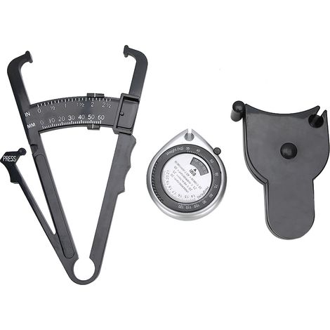 Mètre ruban rétractable pour mesure de graisse corporelle, outil BMI et perte de poids, pied à coulisse (1/5)