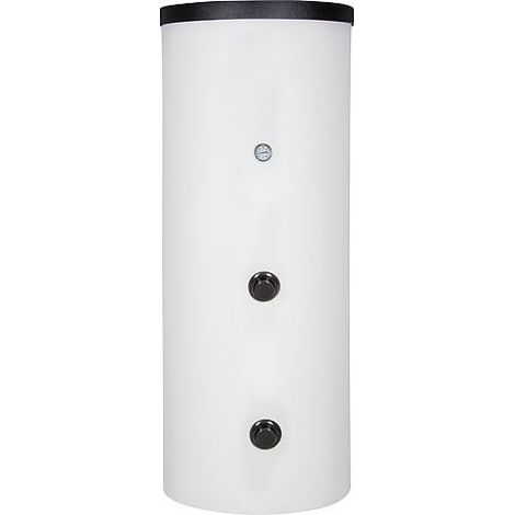 Réservoir eau chaude-solaire EV-TEDS-2W 300, contenu 291 L avec deux échangeurs de chaleur