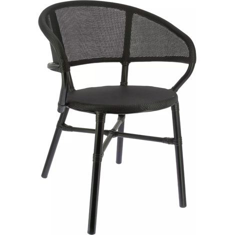 Fauteuil LOUIS en textilene style bistrot pour extérieur (1/5)