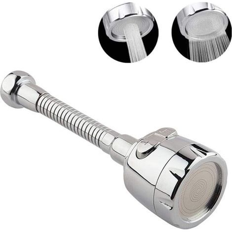 Cabezal de grifo de cocina/Aireador difusor con filtro ahorrador de agua/Filtro giratorio de 360 grados/Ahorrador de agua con rosca M22/M24/Ahorrador de agua/Cocina y baño (1/4)