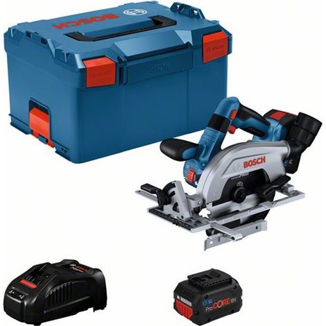 Bosch Akku-Kreissäge GKS 18V-57-2 L, 2x 5,5 Ah ProCore + Ladegerät in L-BOXX (1/5)