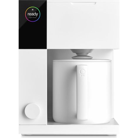 Fellow Precision Aiden - Caraffa thermos da 10 tazze, aiuto alla preparazione della birra integrato, programmazione, serbatoio dell'acqua rimovibile de, opaco  bianco (1/3)