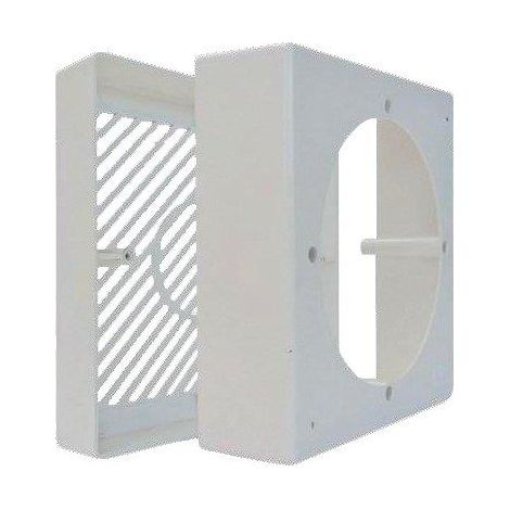 ADATTATORE ASPIRATORE ELETTRICO VETRO LUX  BIANCO D=MM 80120