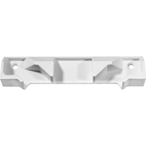 1 - Gâche - Fenêtre de toit - Compatible Velux 025116 TG2 - Plastique robuste blanc - Pour fixation 2 ou 3 trous - 11,9x2,3x1,6cm (1/5)