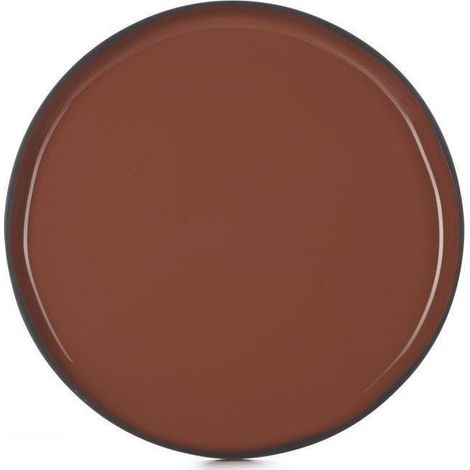 Revol CARACTERE Platte Porzellan Zimt 26 cm