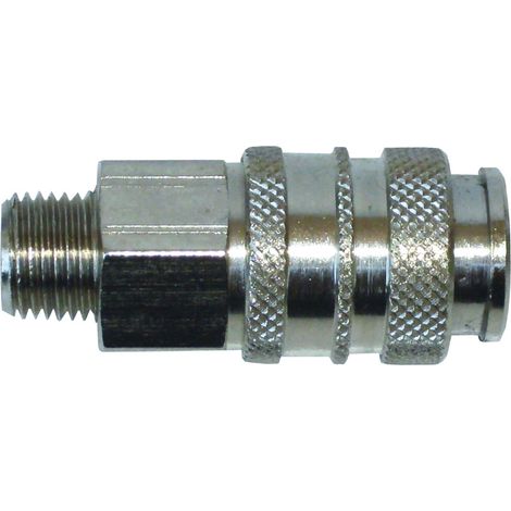 ELMAG Mini-Kupplung DN 5, AG 1/4, (für Airbrush) (1/2)