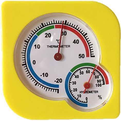 Mini jauge de moniteur d'humidité de thermomètre d'intérieur pour la maison, la chambre, la salle de plantation, les terrariums de reptiles (1/5)