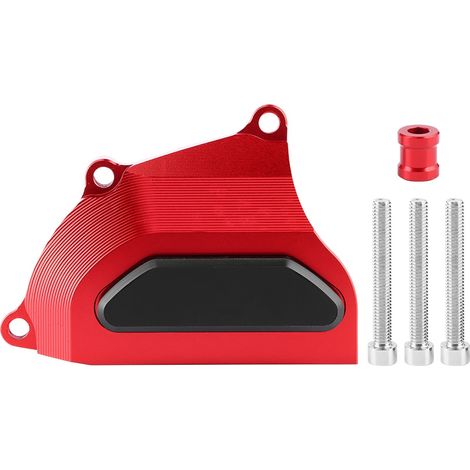 Lot de 2 protections chute moteur CNC pour Honda CBR1000RR 2008-2017, patins de carénage antidérapants rouges (1/5)