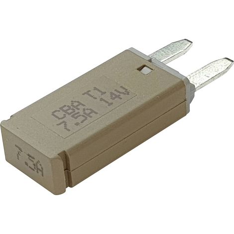 Hansor CBA1-0714 Disjoncteur pour fusible plat standard 7.5 A gris 1 pc(s) D334832