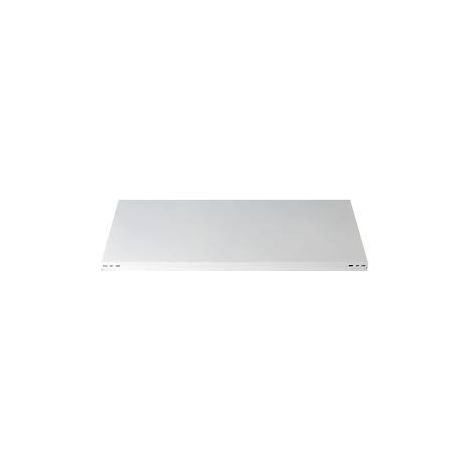 FPLUS bandeja estant.blanca 100x40 , Bandejas metálicas de diferentes medidas, lacado blanco. Plegado especial para facilitar la manipulación y montaje sin riesgo.