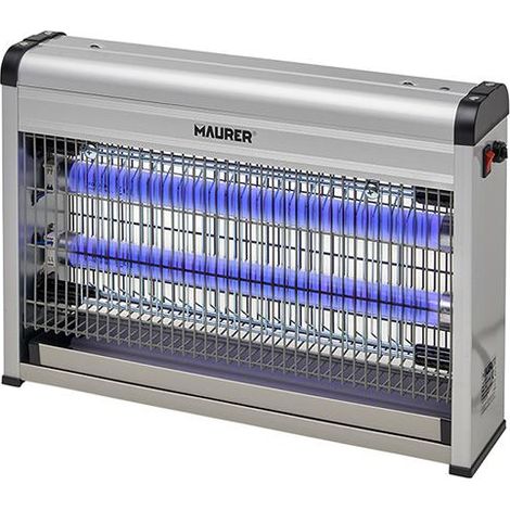 ELETTROINSETTICIDA LED RETTANGOLARE 80MQ 2X6,5W MAURER