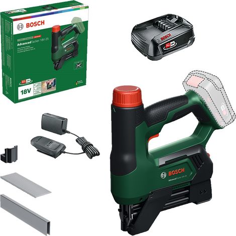 Bosch 06032A7100 Cordless 18v Tacker AdvancedTacker 18V-25 + 1.5AH Battery kit (1/5)