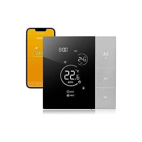 Thermostat chauffage au sol WiFi intelligent, compatible Tuya/Google Home/Alexa, avec capteurs externes 16A TGP508WIFI-EP (1/5)