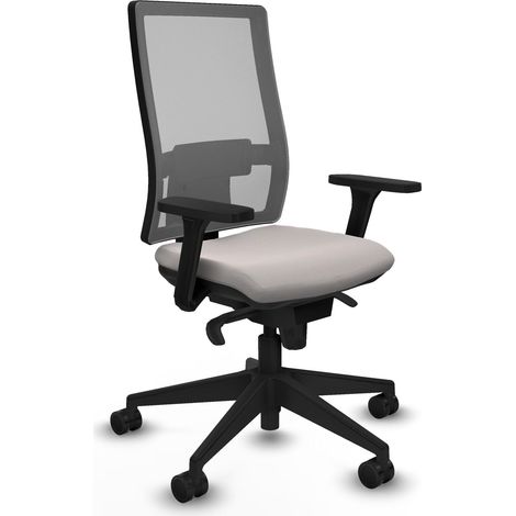 Bürostuhl piqueras y crespo Horna grau Mesh und Kunstleder