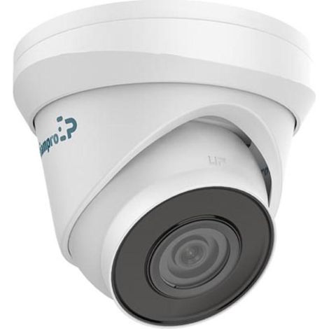 Telecamera ip di rete fissa - domo - 4 mp - colore bianco (1/3)