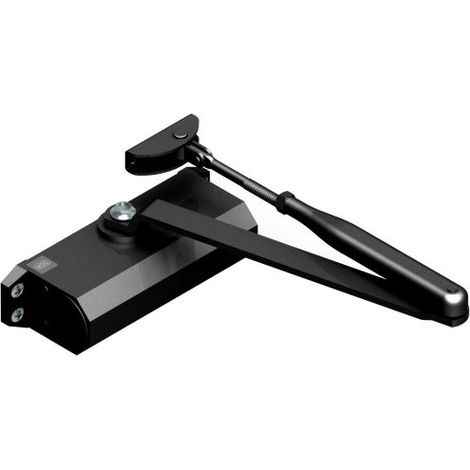 DOM COMPACT 1000 CHIUDIPORTA S/FERMO MAX 80 KG NERO