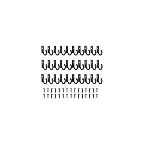 Lot de 30 Petits Crochets Vintage Support Mural pour Porte-clés à Crochets Suspendue Crochets Bijoux Crochets À Clé Pour Vêtements Crochet Patère Avec Vis Patère Porte Manteau pour Mural Salle de Bain (1/5)