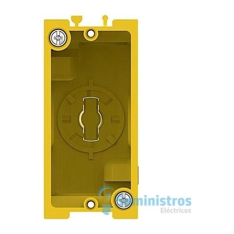 Caja de resina BTI510LN para montaje empotrado en perfiles