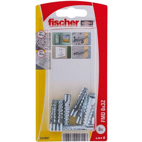 Fischer 532687 FMD 6 x 32 K NV Fissaggio metallico ad espansione 32 mm 6 mm 1 KIT (1/5)