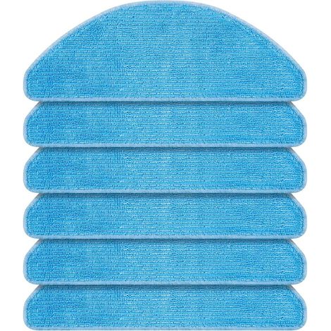 Lingettes pour Aspirateur Robot Cecotec Conga – 6 Pièces 8290 Power Ultra Home Genesis/7490 Immortal X-Treme (1/5)