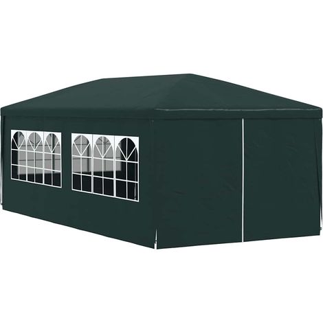 Tente de réception - Tonnelle de jardin - Barnum 3 x 6 m Vert fr11087 - Maison La Vie (1/5)
