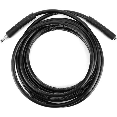 Tuyau haute pression 40MPa/5800PSI pour nettoyeur Karcher série K, flexible 10m/32,8ft, compatible pistolet gâchette, lavage voiture et surface, résistant, renforcé. (1/5)