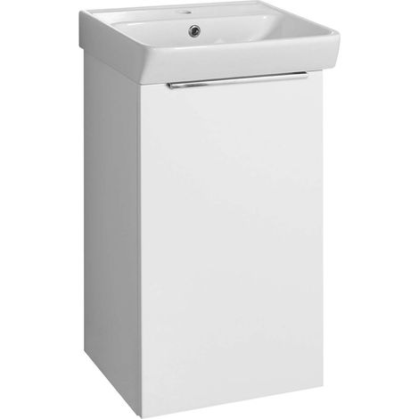 Bruckner Neon - Mueble con lavabo 45x42 cm, blanco 501.111.0 (1/5)