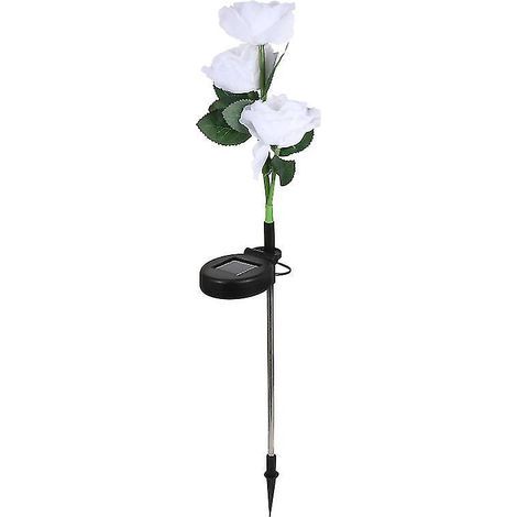 1 florale Solarlampe (1/3)