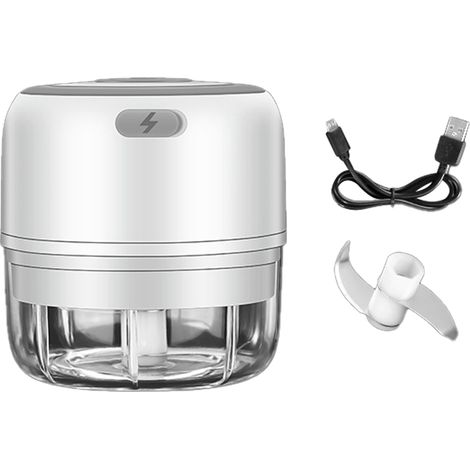 Hachoir de cuisine électrique sans fil rechargeable USB pour ail (1/2)