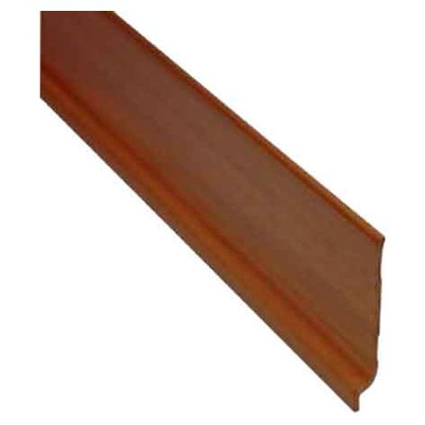 BATTISCOPA IN PVC 70x9 mm - Mogano - barra 2 mt
