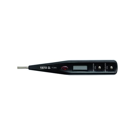 Comprobador de voltaje 12-250 v YT-2862 YATO