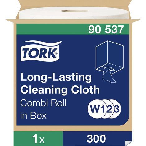 TORK 90537 Lingettes nettoyantes 1 couches (1/2)