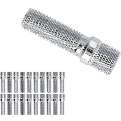 CHICIRIS Adaptateur de Goujon de Roue Kit de Conversion de Goujon de Roue de Tige 32mm Vis de Précision en Acier trempé pour TT A3 S3 A4 S4 A7 A8 S7 (M141.5-M121.5) (1/5)
