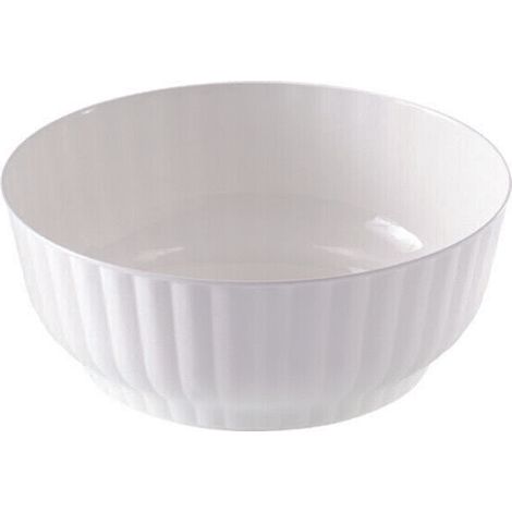 Insalatiera contenitore plastica per alimenti zuppiera 22cm