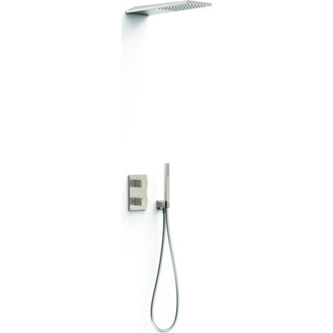 Kit robinet thermostatique encastré 2 voies pour douche Therm-box Chrome - TRES 20235055AC