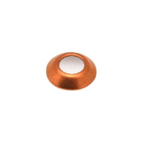 GUARNIZIONE CONICA IN RAME PER ATTACCHI FLARE 1/4" (Pz.100)