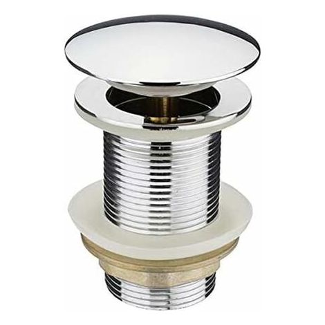 Tappo di scarico senza troppo pieno - Tappo di scarico - Tappo di scarico eccentrico - Sifone per lavello (62 mm, G1 1/4") (1/5)