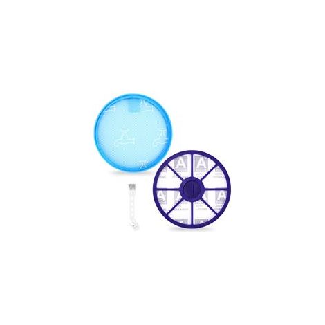 Filtre Aspirateur HEPA pour Aspirateur Dyson DC19 DC20 DC21 DC29, Filtre Aspirateur et Post-moteur, Pièce de Rechange Avant et Arrière, Accessoire Convient aux Aspirateurs à Main Domes (1/5)