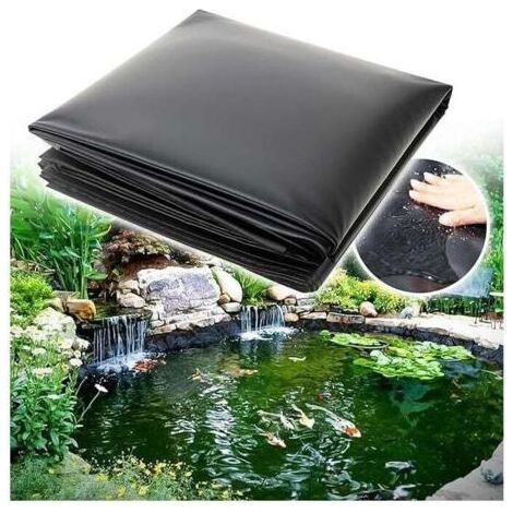 Liner de bassin pour bassin à poissons, piscine, à membrane renforcée 3 m x 2 m 20S(0.20mm),membrane de piscine (1/4)