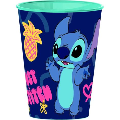 TATAWAY Disney Bicchiere 260 ml Easy Stitch Palms Tazza bambini leggera Auto